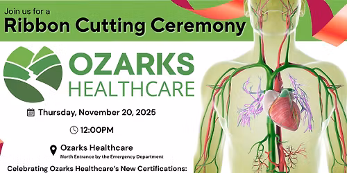 Ribbon Cutting Ceremony: Ozarks Healthcare