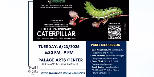 The Extraordinary Caterpillar @ Grapevine Palace Arts Center in Grapevine, TX