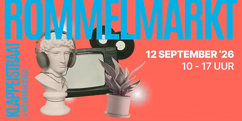 Rommelmarkt in de Klappeistraat & St Willibrordusstraat!  