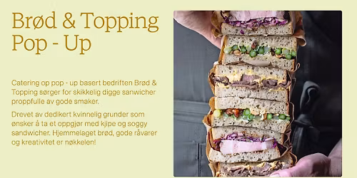 Pop-up med Br\u00f8d & Topping