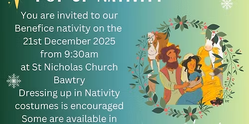 Pop Up Nativity at St Nic's Bawtry