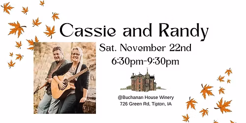 Live Music Featuring Cassie and Randy