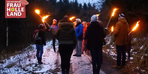 Fackelwanderung an den Niester Riesen