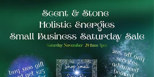 Small Business Saturday Sale