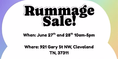 Rummage Sale!