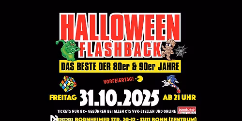 HALLOWEEN 80s90s FLASHBACK
