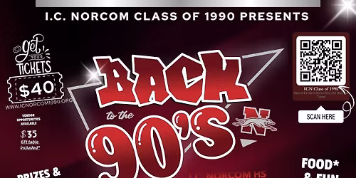 Back to the 90's THEMED PARTY