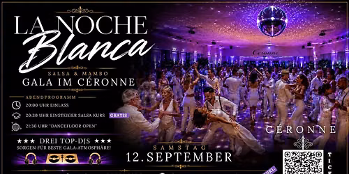 La Noche Blanca - Salsa & Mambo Gala-Nacht