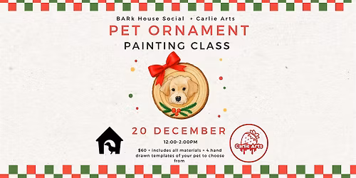 Paint Your Pet: Ornament Edition