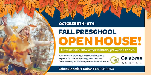 Preschool Fall Open House in North Dallas