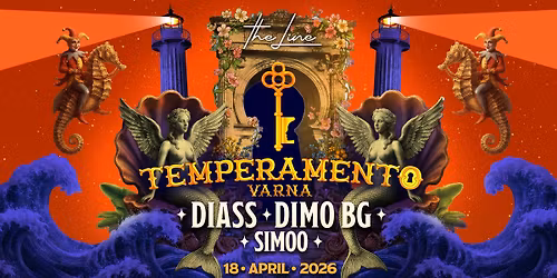 TEMPERAMENTO \ud83d\udddd Varna @ The Line Event Center (18 April 2026)