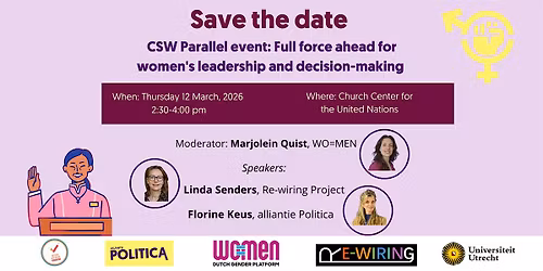 CSW: Full force ahead for women's leadership and decision-making