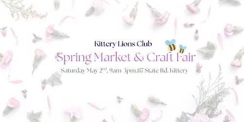 Kittery Lions Club Spring Market & Craft Fair