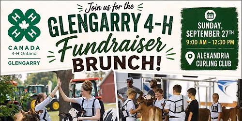 Glengarry 4-H Fundraiser Brunch
