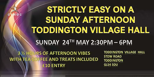 Strictly Easy on a Sunday Afternoon Toddington Village Hall.