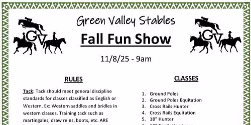 GVS Fall Fun Show