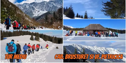 Tur mediu - Cab. Brusture\u021b, Vf. Pietricica, \u0218aua Funduri