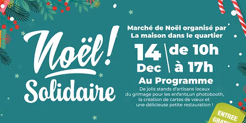 March\u00e9 de No\u00ebl Solidaire - La Louvi\u00e8re
