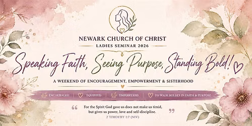 Newark Church of Christ Ladies Seminar 2026