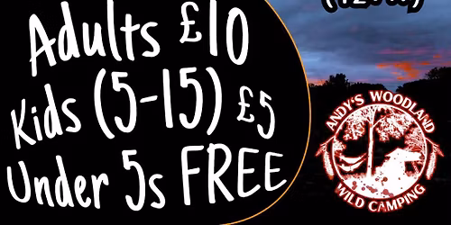 Halloween woodland wildcamp!