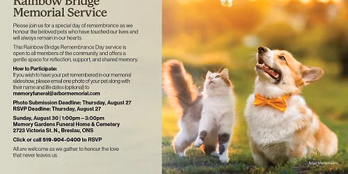 Rainbow Bridge Memorial Event