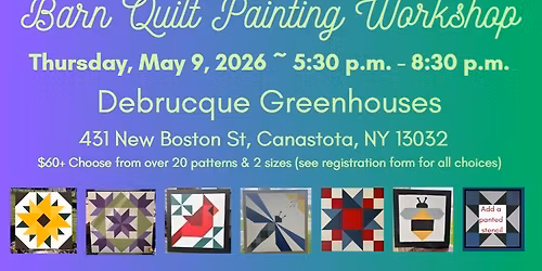 Barn Quilt Painting Workshop