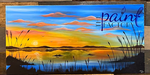 Cattails and Sunsets Painting Class