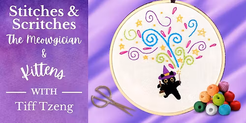 Stitches & Scritches: The Meowgician with KiTTeNs!