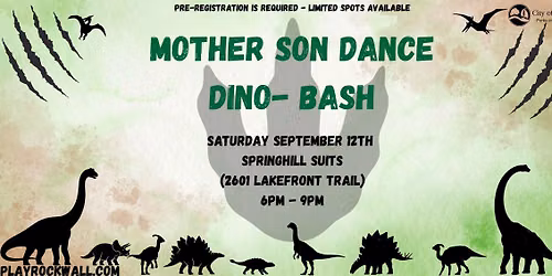 Mother Son Dance- DINO BASH