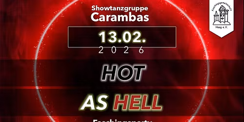 "HOT AS HELL" Faschingsparty