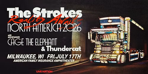 The Strokes Cage The Elephant & Thundercat