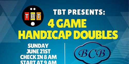 TBT 4 Game Handicap Doubles