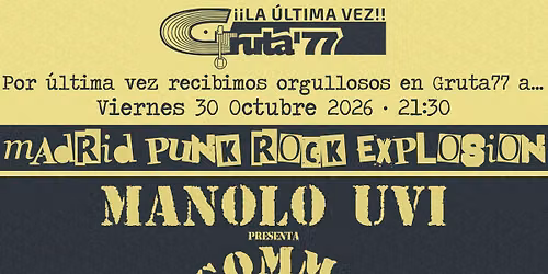\u00danete al Commando, Anti Idols y Klobber en Gruta77
