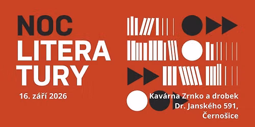 \ud83d\udcda Noc literatury v Kav\u00e1rn\u011b Zrnko a Drobek