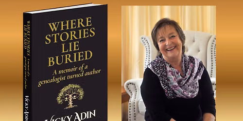 Where Stories Lie Buried - Author Talk with Vicky Adin 