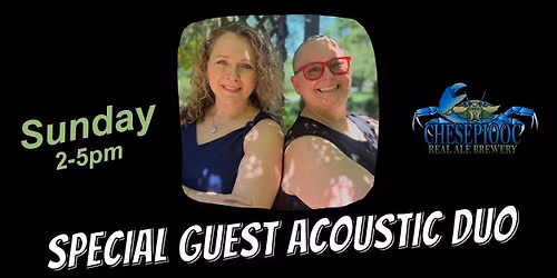 Special Guest- Live at Chesepiooc - Sunday August 9th