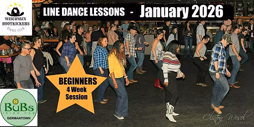 Line Dance Lessons Beginners 4 Week Session - GERMANTOWN