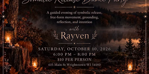 New Moon Somatic Release Dance Party with Rayven