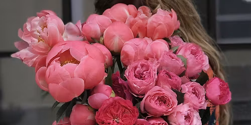 Mad about Peonies Workshop (Manchester Flower Festival)