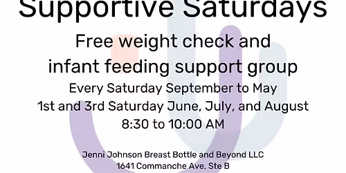 Supportive Saturdays