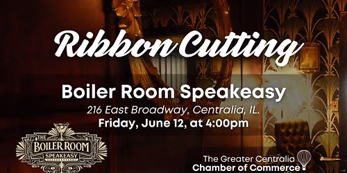 Boiler Room Ribbon Cutting