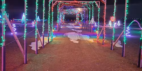 Drive Through Christmas Lights at Casper Speedway