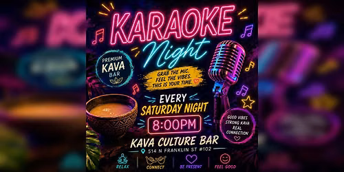 Karaoke Night at Kava Culture Tampa