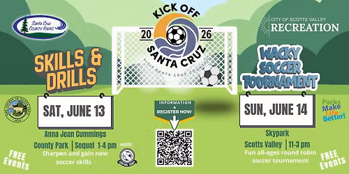 Kick Off Santa Cruz: Skills & Drills