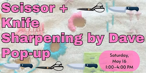 Scissor & Knife Sharpening by Dave Pop-up