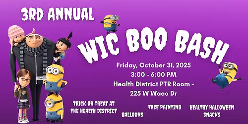 3rd Annual WIC Boo Bash