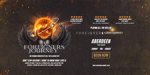 A FOREIGNERS JOURNEY - The Very Best of Foreigner and Journey