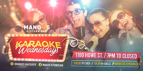 Karaoke Wednesdays at Mangos