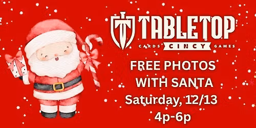 FREE Photos with Santa!
