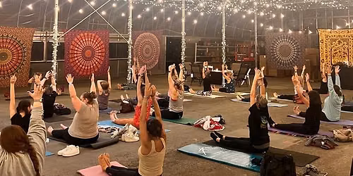 Chill Yoga By the Fire